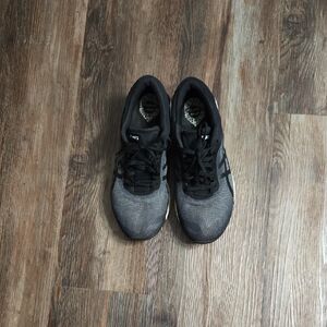 Asics Black and Gray Athletic Shoes